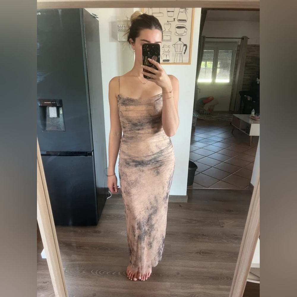 Tan Asos Mini Dress, S